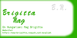 brigitta mag business card